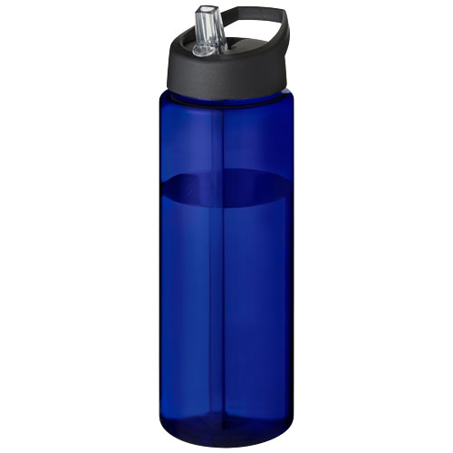 Bouteille sport personnalisable 850 ml Ocean Plastic H2O Active® Bleu / Noir